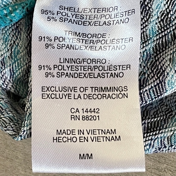 ๐บ MPG Mondetta Casual Aqua Active Racerback Dress Size M - Picture 11 of 13